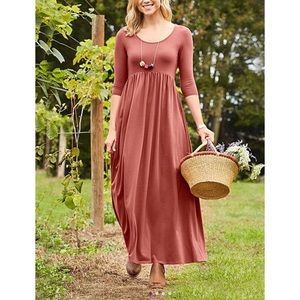 • S A L E • NWOT Rose Country Drive Maxi